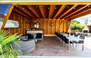 Gedeckte Terrasse